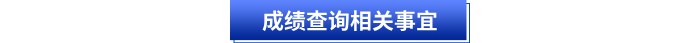 成績(jī)查詢相關(guān)事宜