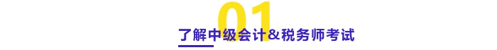 了解中級會計(jì)&稅務(wù)師考試
