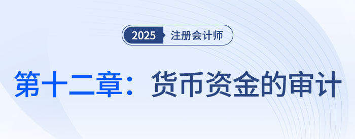第十二章貨幣資金的審計_2025年注會審計思維導圖 第十二章貨幣資金的審計_2025年注會審計思維導圖