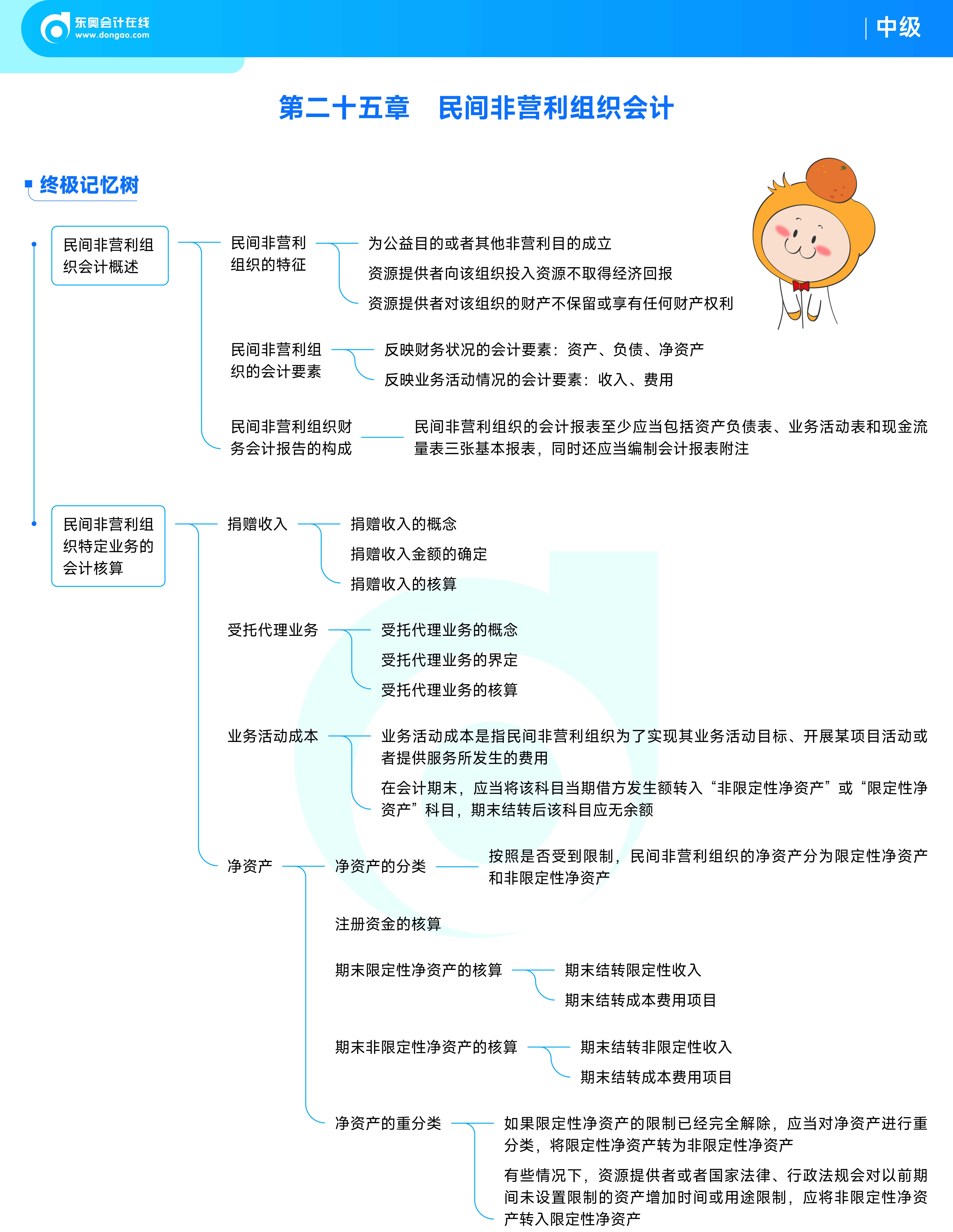 《中級(jí)會(huì)計(jì)實(shí)務(wù)》思維導(dǎo)圖_民間非營(yíng)利組織會(huì)計(jì)