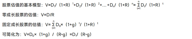 財務(wù)管理公式 財務(wù)管理公式