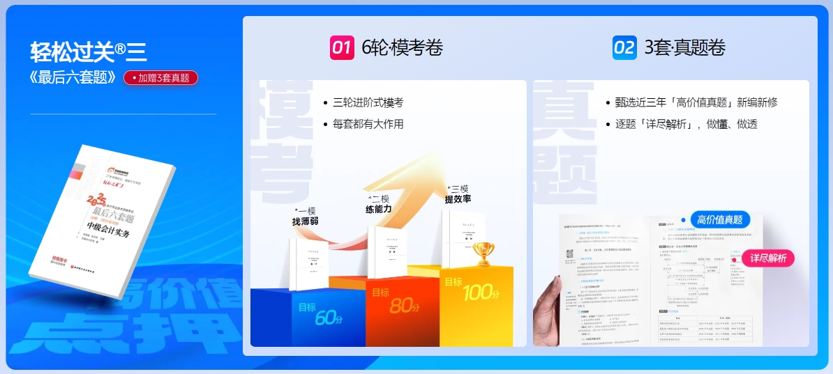 中級(jí)會(huì)計(jì)輕3