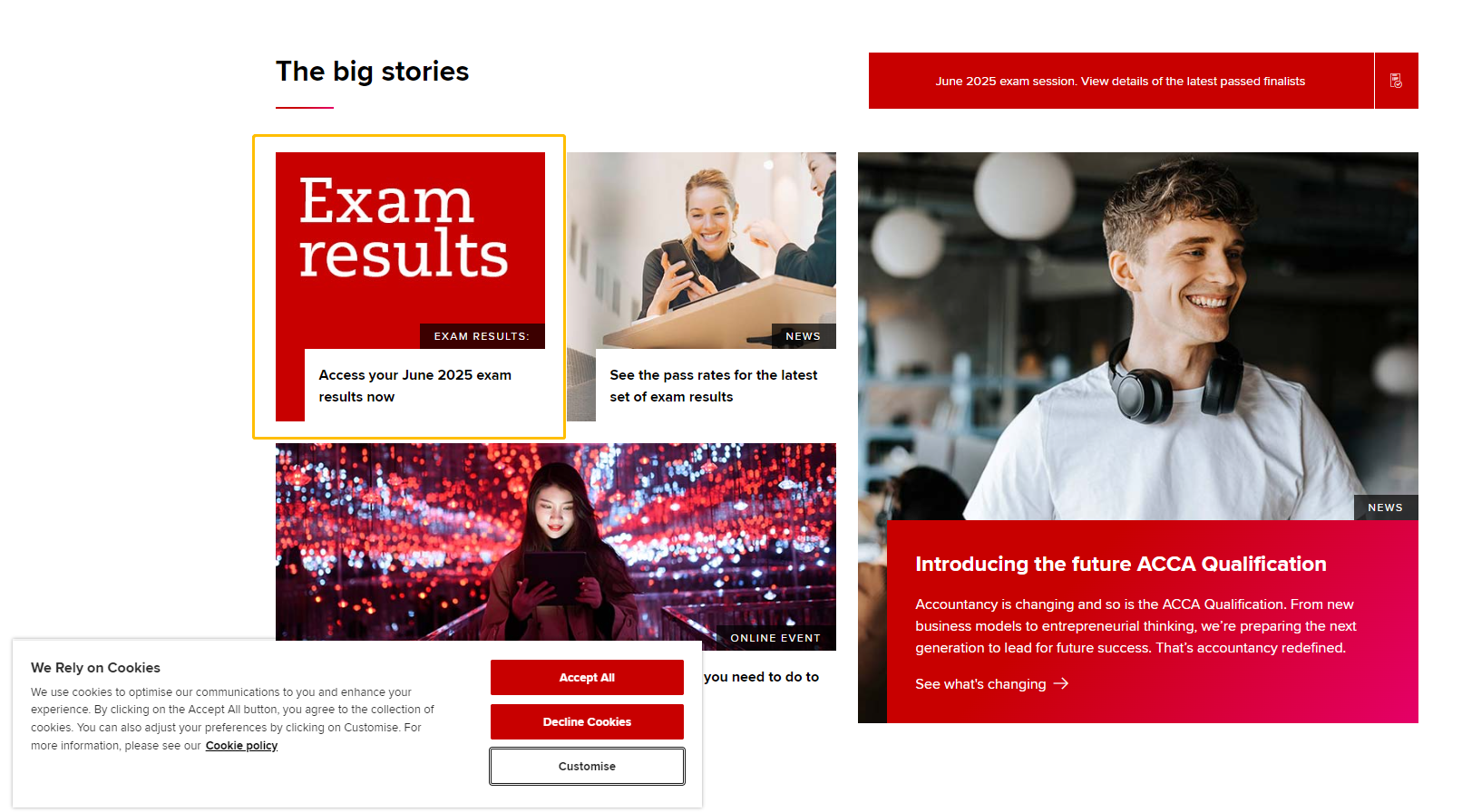 acca成績(jī)查詢