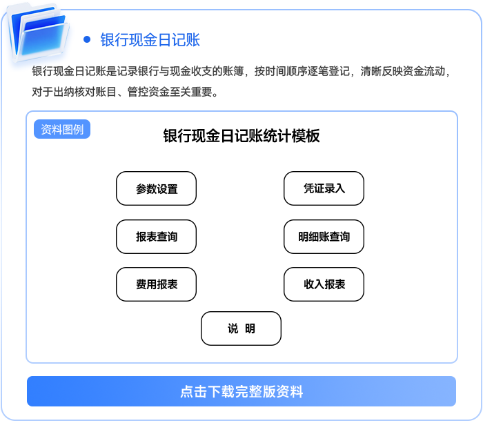 銀行現(xiàn)金日記賬111