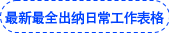 最新最全出納日常工作表格
