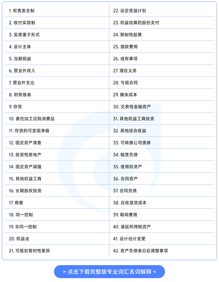 26年注會《會計》專業(yè)詞匯名詞解釋_01
