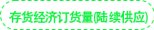 存貨經(jīng)濟訂貨量(陸續(xù)供應(yīng)) 存貨經(jīng)濟訂貨量(陸續(xù)供應(yīng))