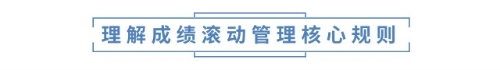理解成績(jī)滾動(dòng)管理核心規(guī)則 理解成績(jī)滾動(dòng)管理核心規(guī)則
