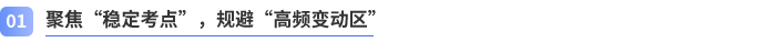 聚焦“穩(wěn)定考點(diǎn)”，規(guī)避“高頻變動(dòng)區(qū)”