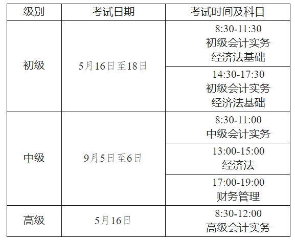 黑龍江考試時(shí)間