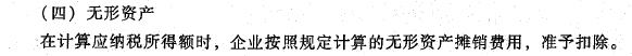 企業(yè)資產(chǎn)的稅收處理之無形資產(chǎn)